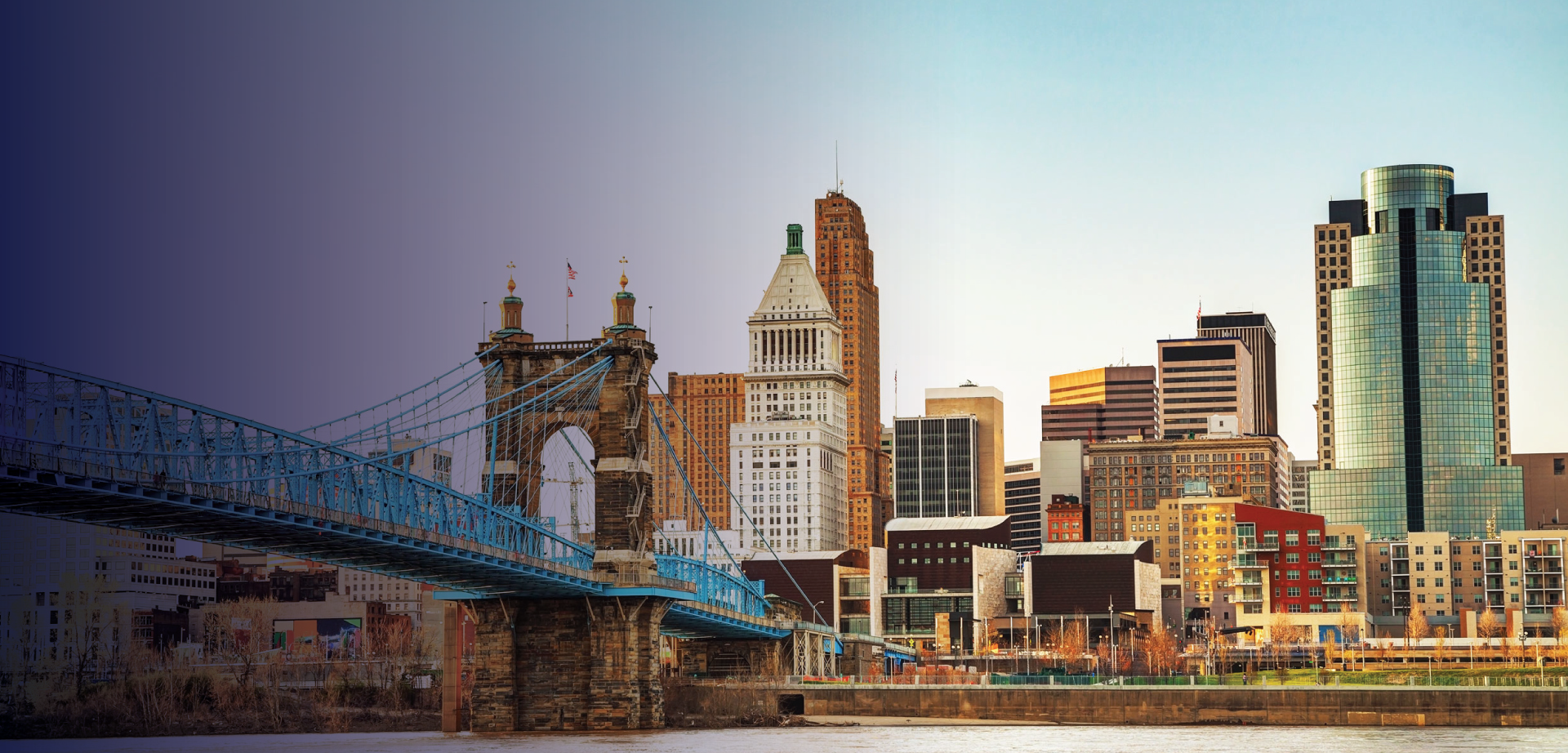 Cincinnati skyline - Wolterman Law Office serves Southwest Ohio